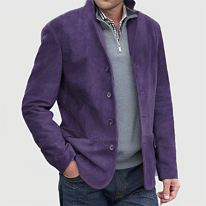 Retro Lapel Casual Jacket