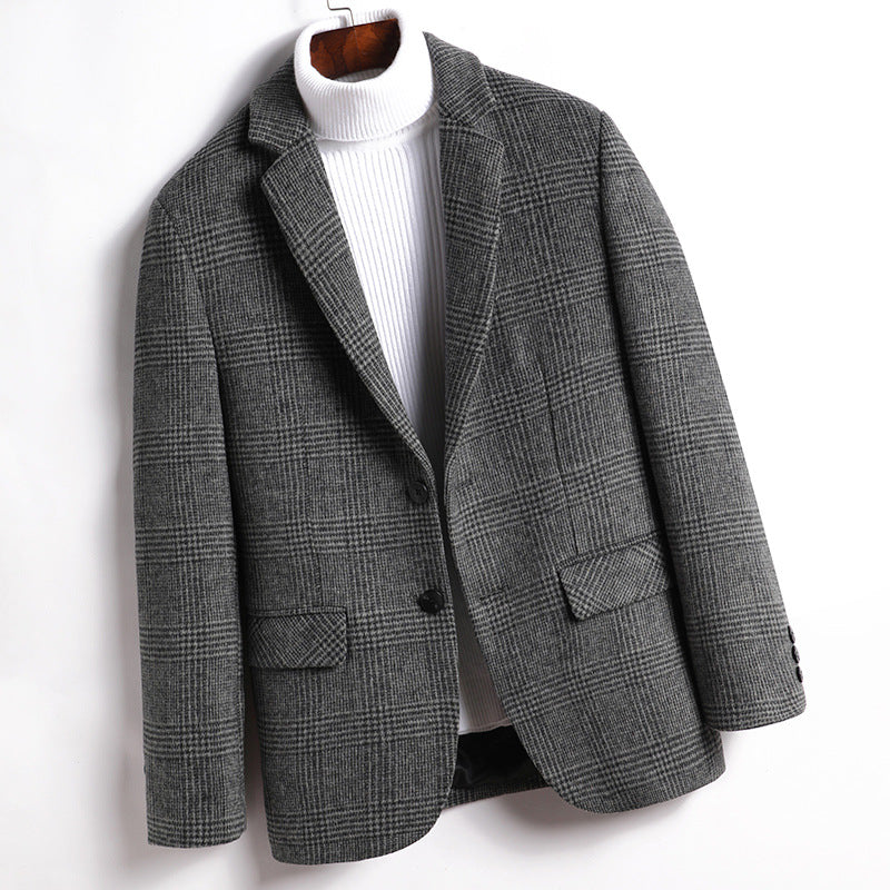 wool blazer for men