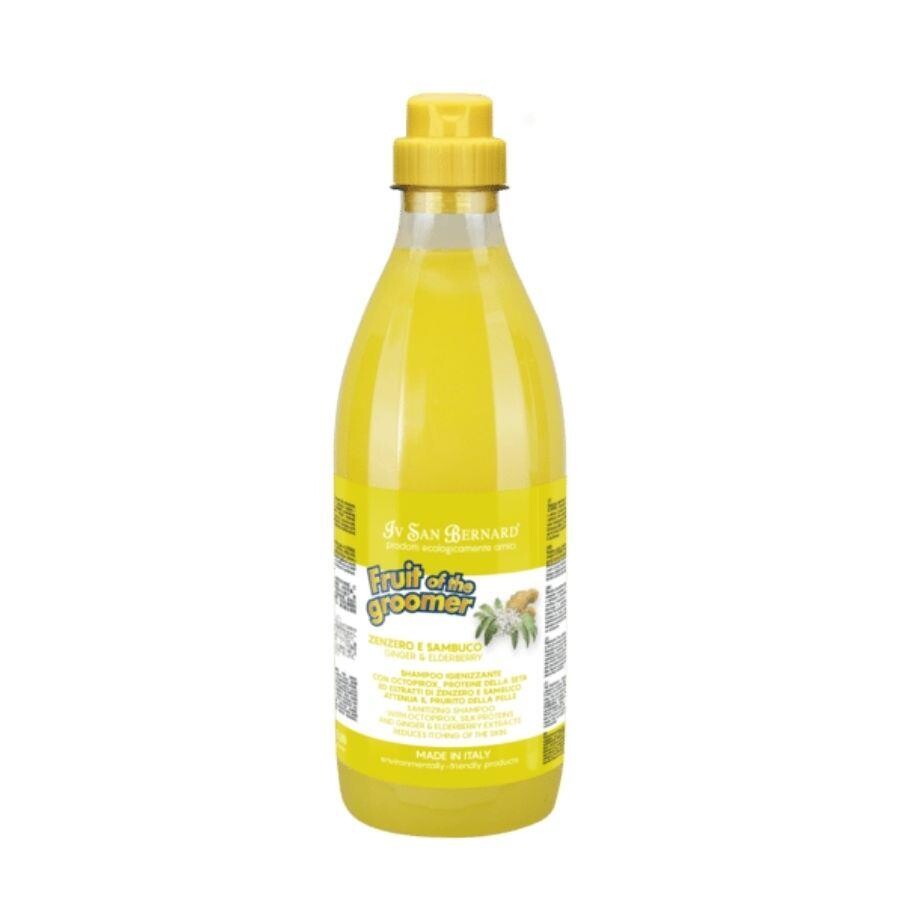 Iv San Bernard Ginger & Elderberry Soothing Pet Shampoo 500ml