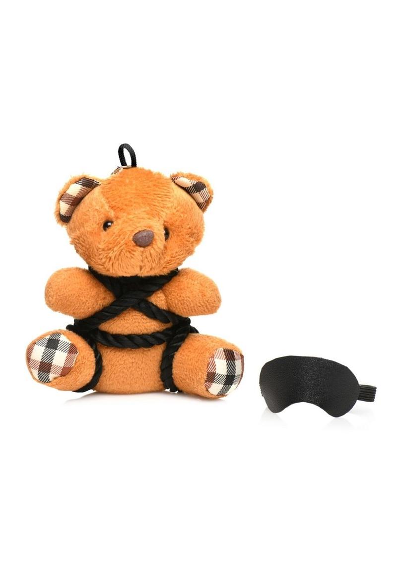 Bound Teddy Bear Keychain