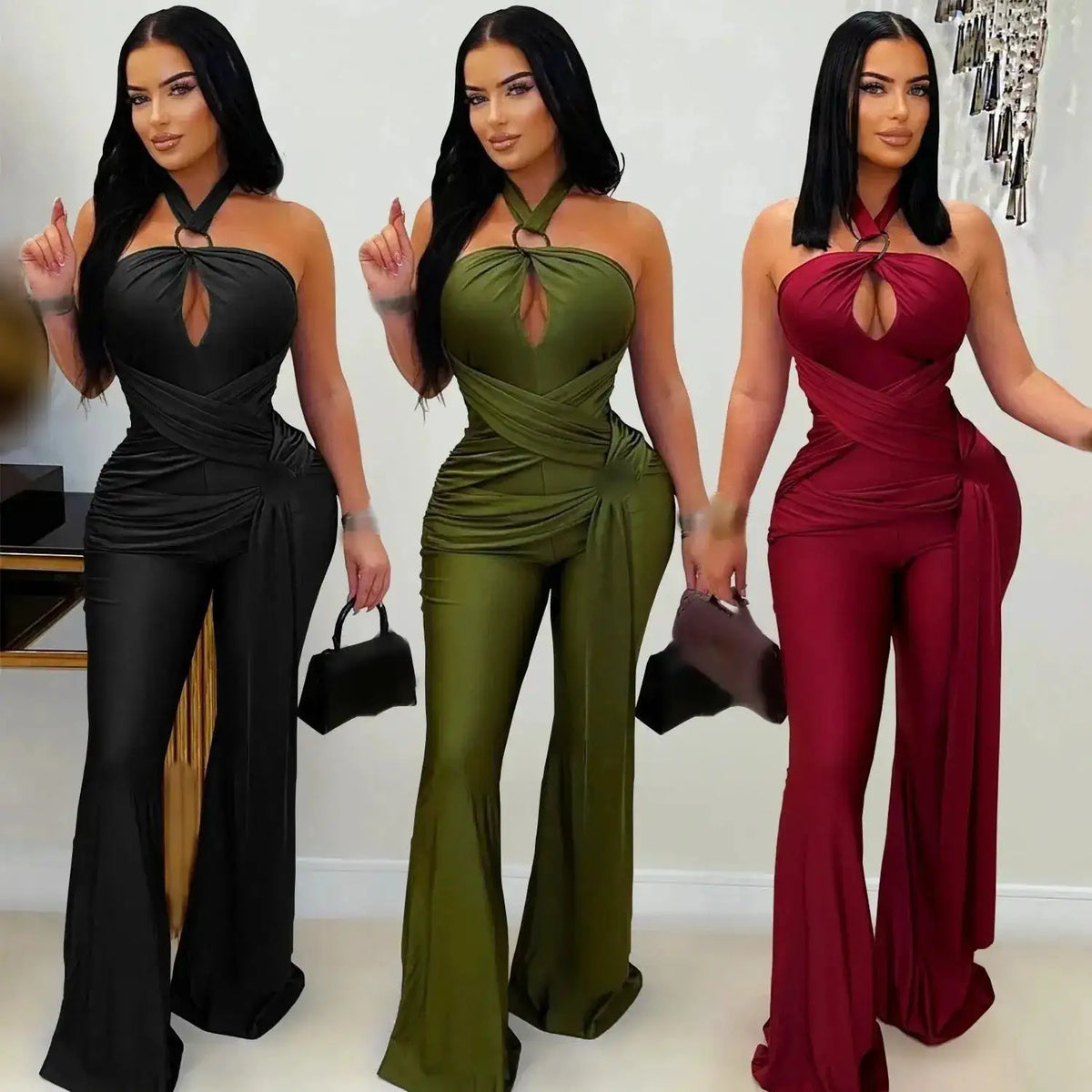 Jumpsuits for Woman One Pieces Overall Woman Clothes Fall Clothes Romper Women Pants Jumpsuit by Dropshipman
