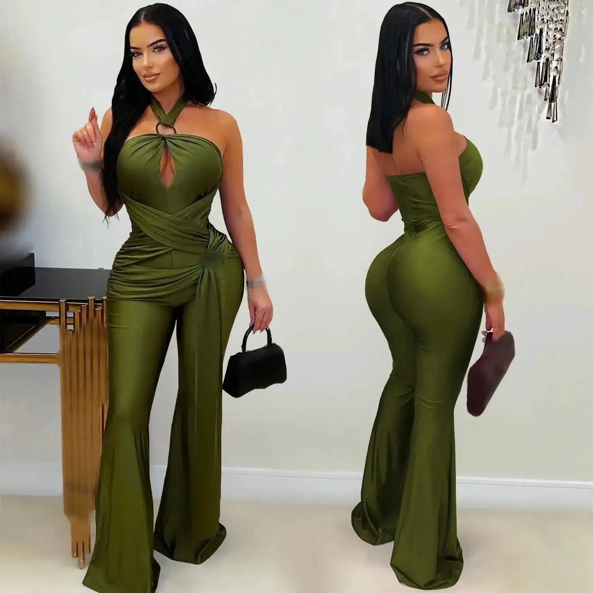 Jumpsuits for Woman One Pieces Overall Woman Clothes Fall Clothes Romper Women Pants Jumpsuit by Dropshipman