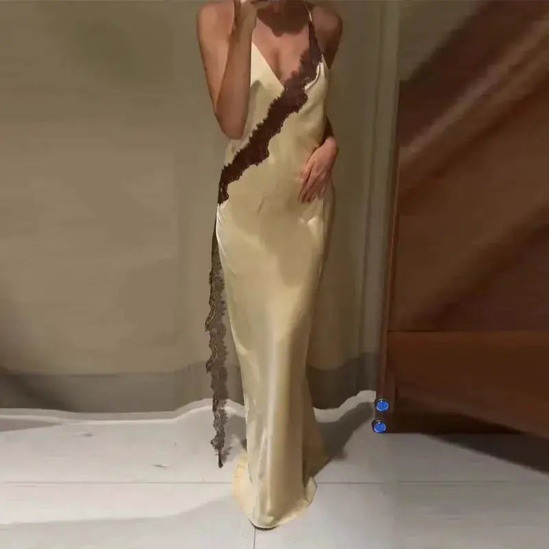 Sexy Lace Patchwork Women&