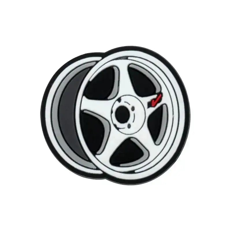 1/9pcs Cruel Jeep Sports Car Shoe Charms for Boys Kids Gift Turbine Hub Shoe Decoration Accessories Ship&