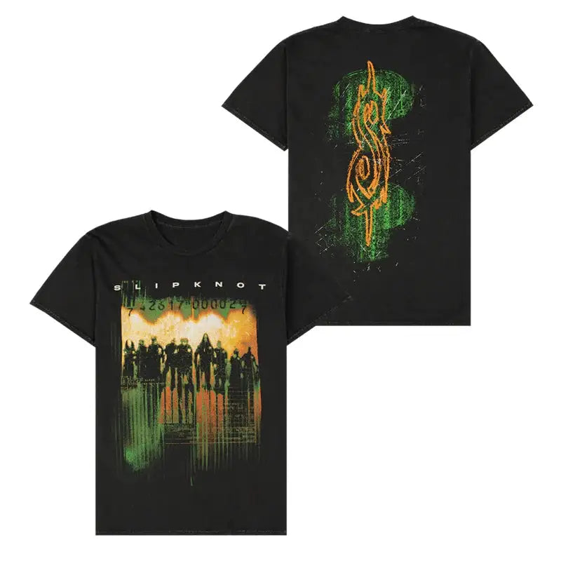Photo SLIPKNOT Gothic Style Band T-Shirt 100% Cotton Graphic Tee Men Women Summer Streetwear Top by Dropshipman