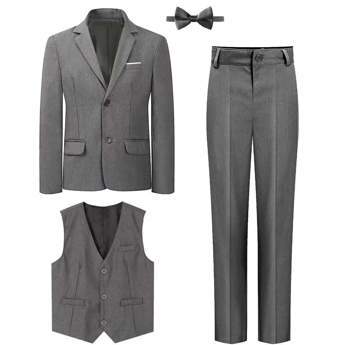 Suits for Boys Kids Wedding Easter Church Tuxedo Teenager School Performance Piano Outfit Set Children Birthday Formal Clothes by Dropshipman