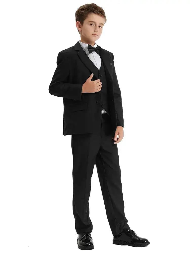 Suits for Boys Kids Wedding Easter Church Tuxedo Teenager School Performance Piano Outfit Set Children Birthday Formal Clothes by Dropshipman