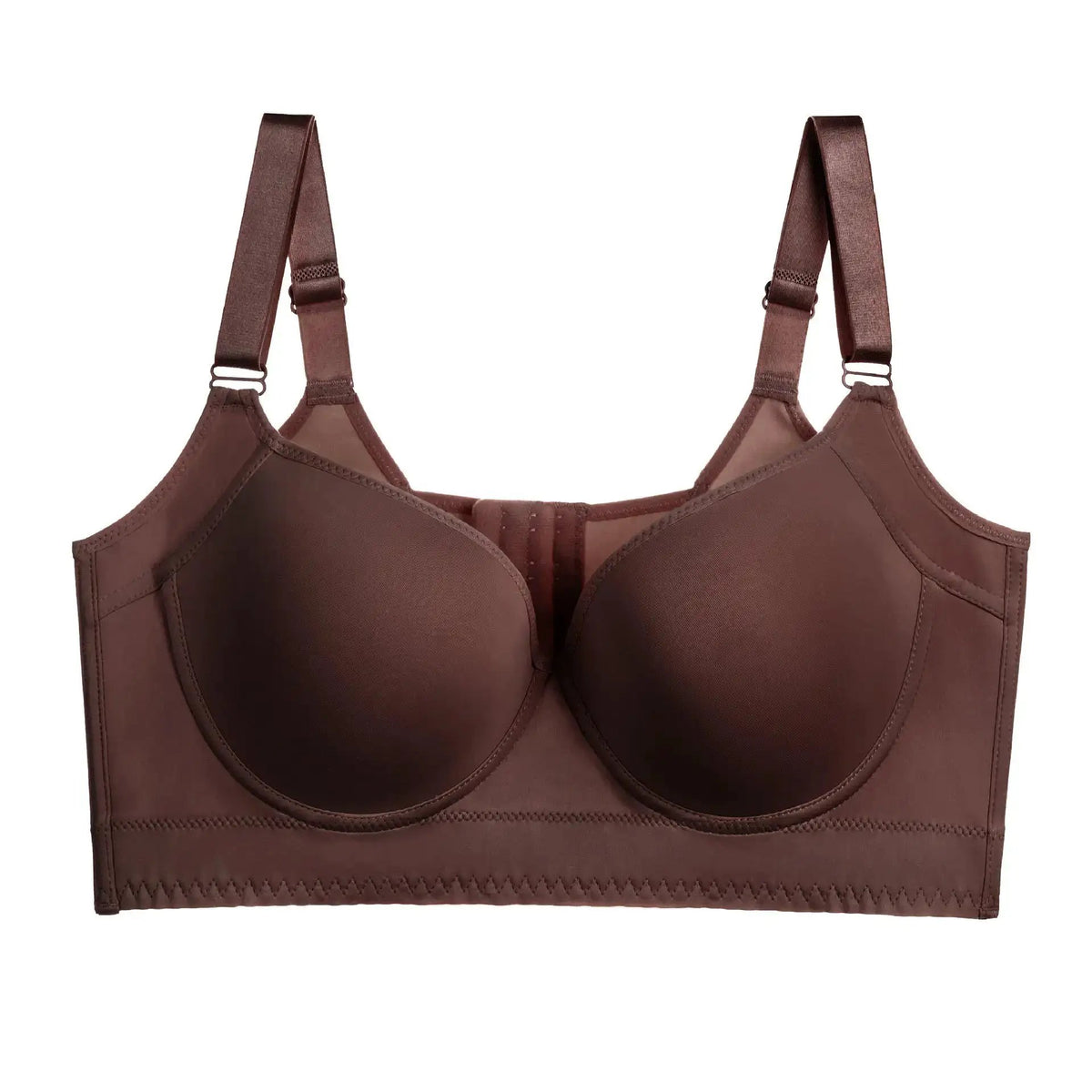 Cross-Border Popular Large Size Underwear, Feminine Push-Up Amazon European and American Large Breast Underwear, Full Cup Large Size Bra by Dropshipman