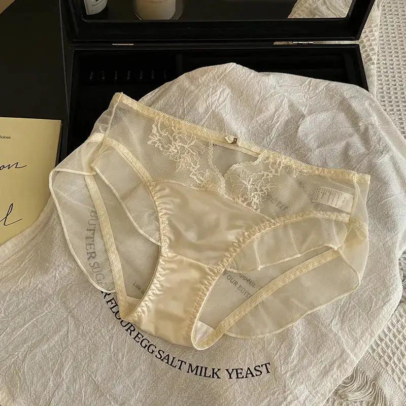 Sexy Hollow Mesh Underwear Women&