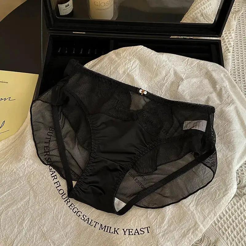 Sexy Hollow Mesh Underwear Women&