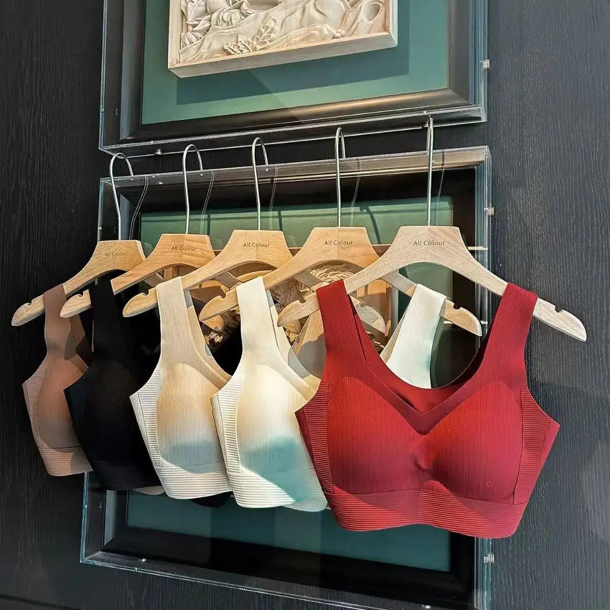 Seamless Underwear for Women with Small Busts, Thin Style, No Underwire, Fixed, No Empty Cup, Outward Expansion, Anti-Gravity Bra, Anti-Sagging by Dropshipman