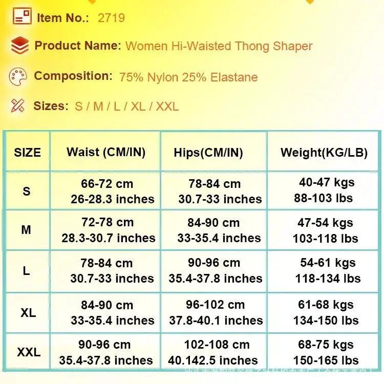 Cross-border Sexy Hip-lifting Underwear Fitness Traceless T-shaped Body-plus size Body-shaping Pants Thong by Dropshipman