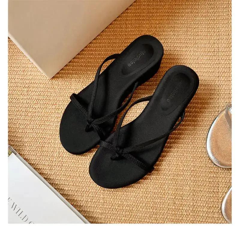 Sheepskin Grape Mom Heel 6cm High Slippers Women&