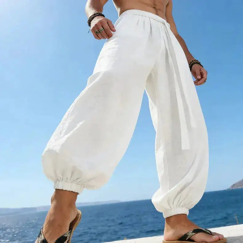 FGKKS Brand New Men Pants Fashion Casual Holiday Comfortable Cotton Loose Style Spring Pants Man Traveling Trousers by Dropshipman
