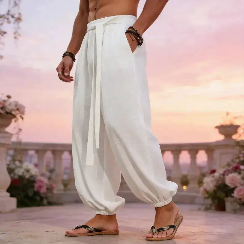 FGKKS Brand New Men Pants Fashion Casual Holiday Comfortable Cotton Loose Style Spring Pants Man Traveling Trousers by Dropshipman