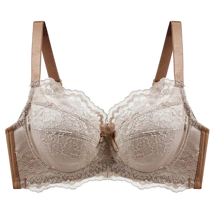 Inter-color sexy transparent underwear ladies with steel ring lace bra gathered comfortable underwear manufacturers wholesale explosions SHOPEZRA L.L.C.