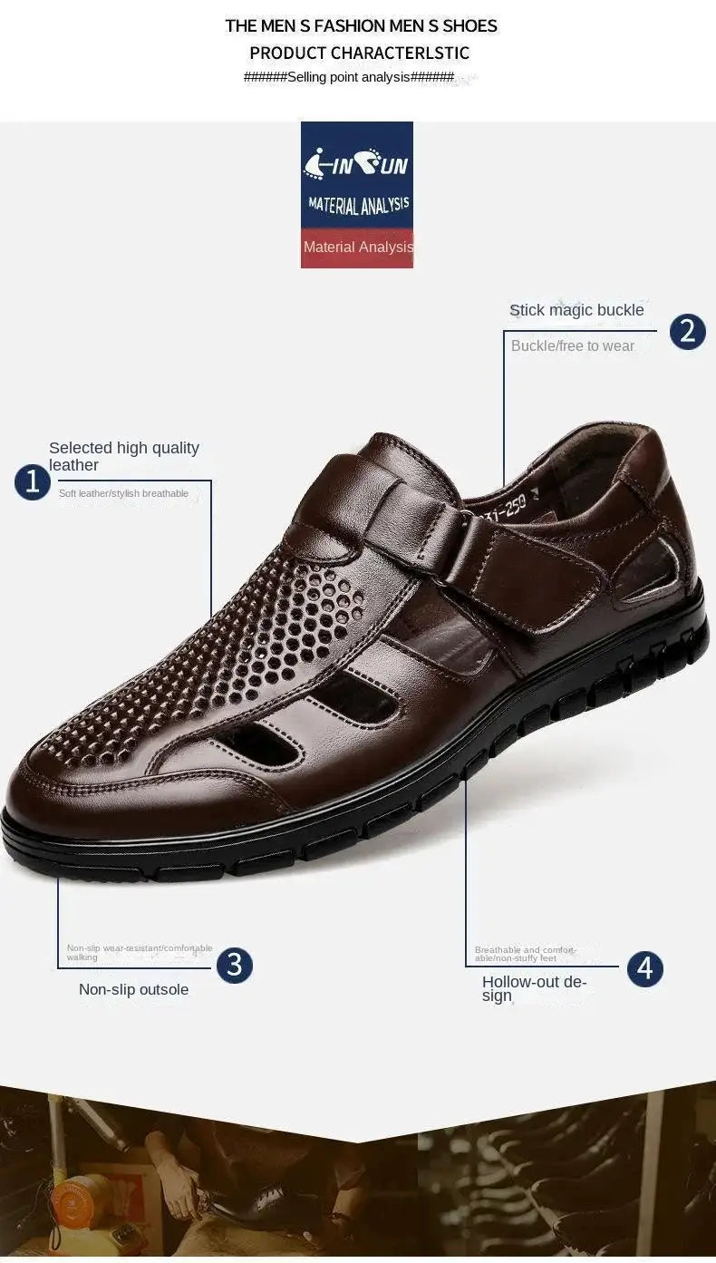 Genuine Leather Summer Special Offer Men&