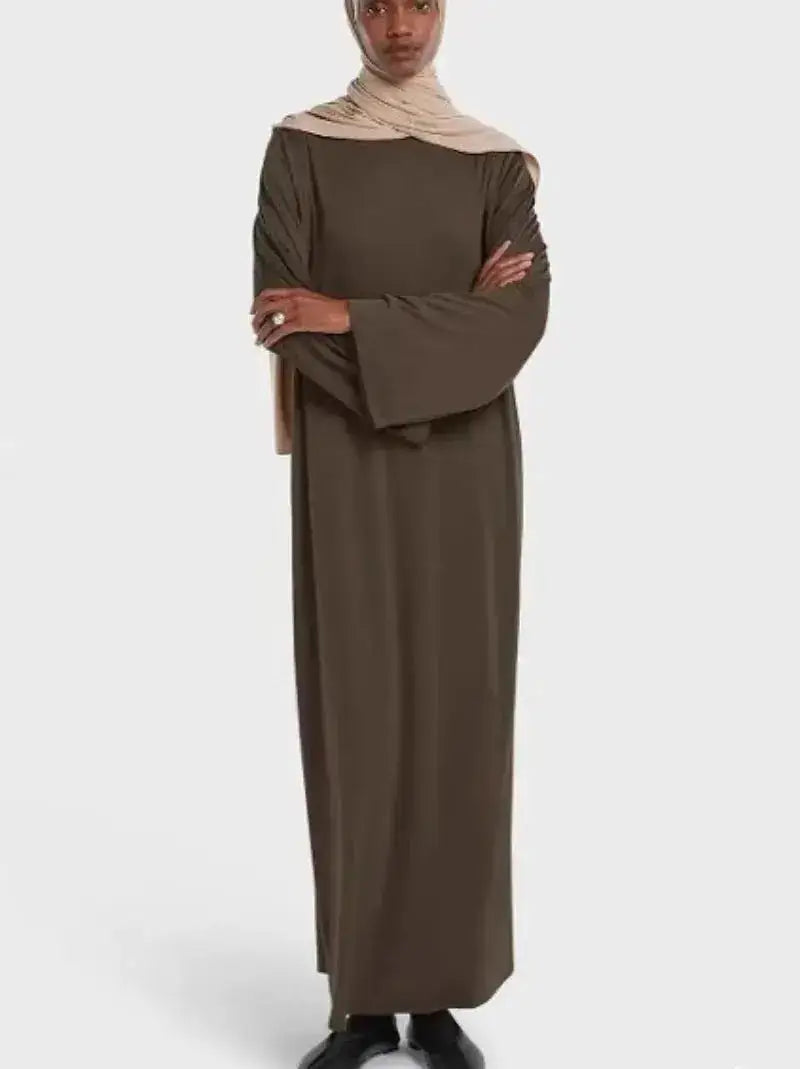 Dress Women Eid Modest Dresses Prayer Abayas Dubai Vestidos Saudi Arabic Long Robe Kaftan Morocco Jalabiya Ramadan Caftan by Dropshipman