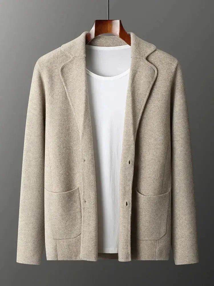 New autumn and winter cashmere sweater large size men&