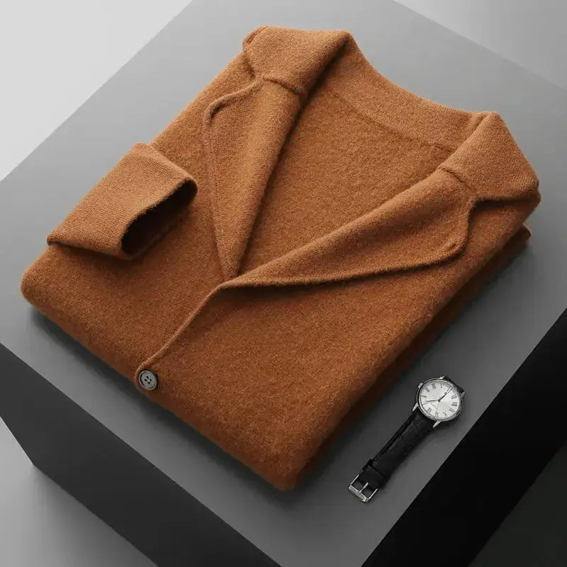 New autumn and winter cashmere sweater large size men&