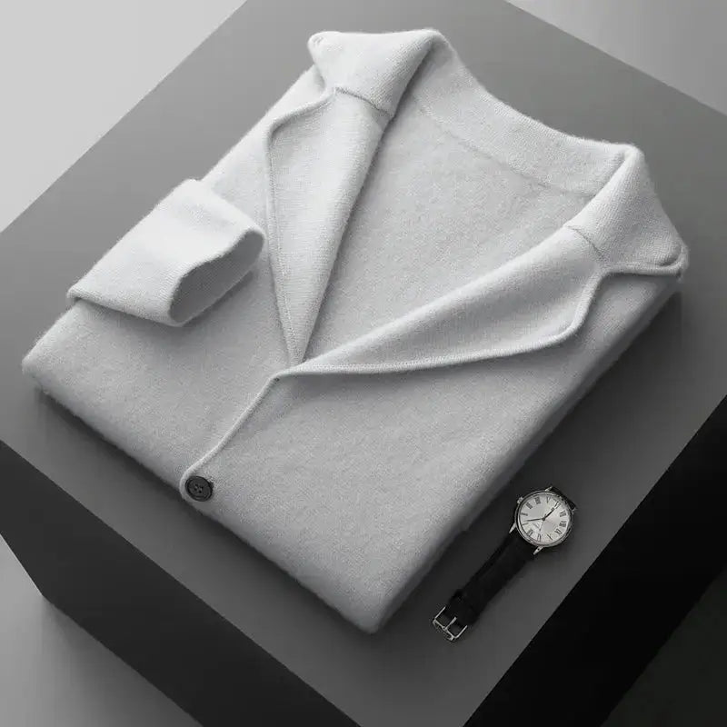 New autumn and winter cashmere sweater large size men&
