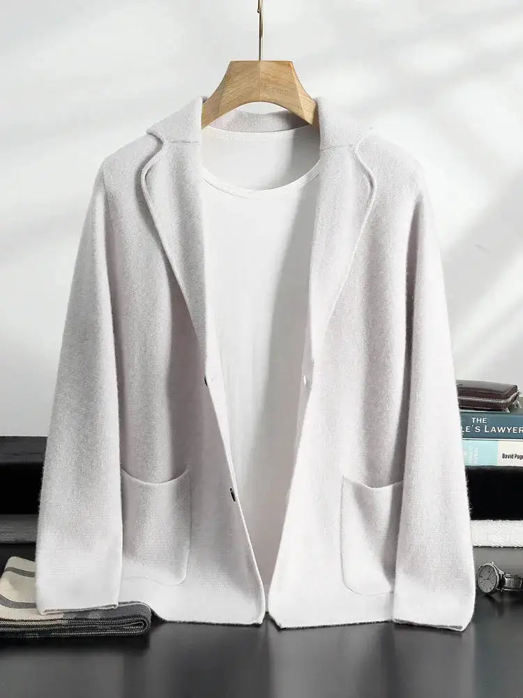 New autumn and winter cashmere sweater large size men&
