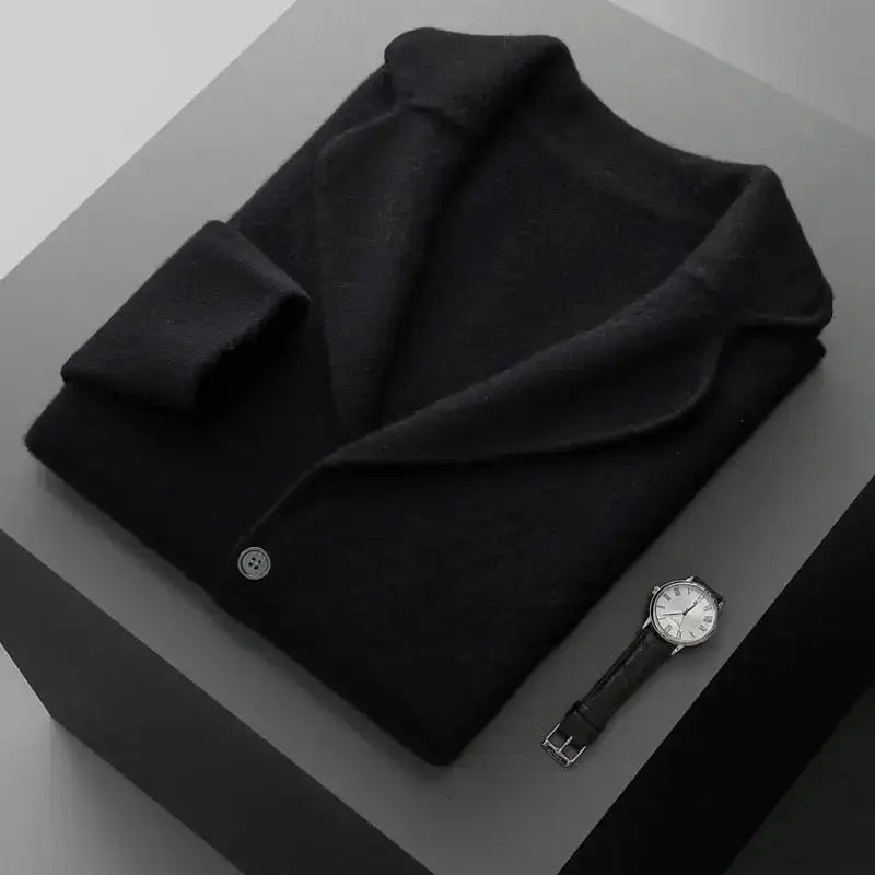 New autumn and winter cashmere sweater large size men&
