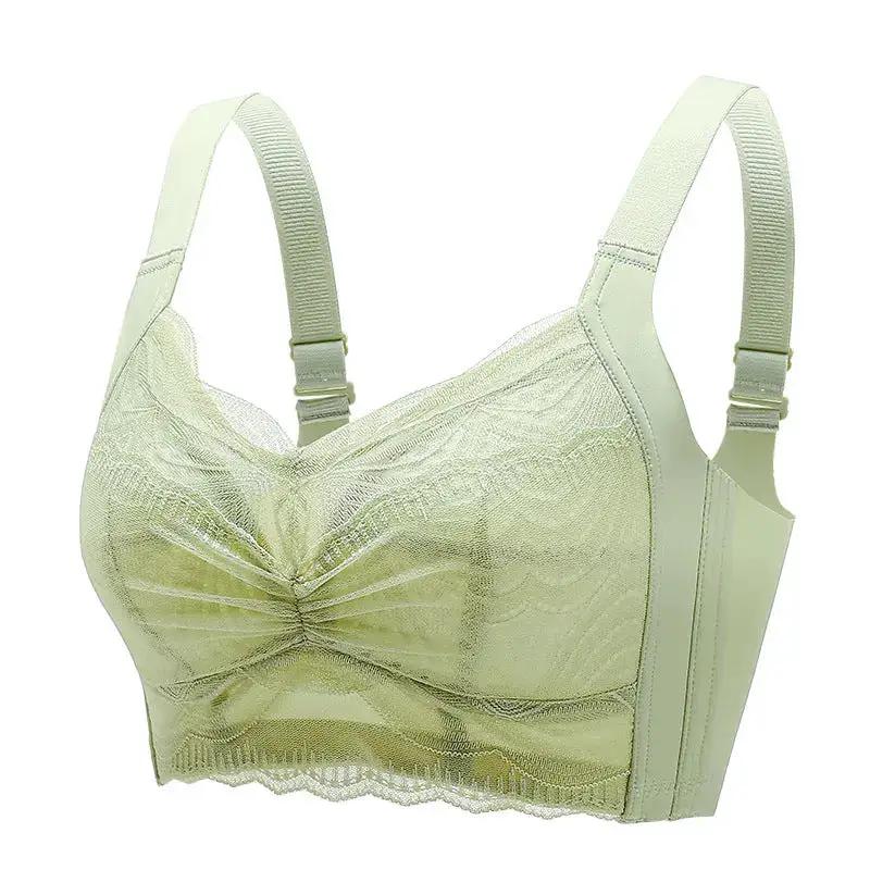 Honeycomb Cloth Large Size Underwear Ultra-Thin Push-Up Underwear to Shrink Secondary Breasts, Big Breasts, Small Breasts, Anti-Sagging Women&
