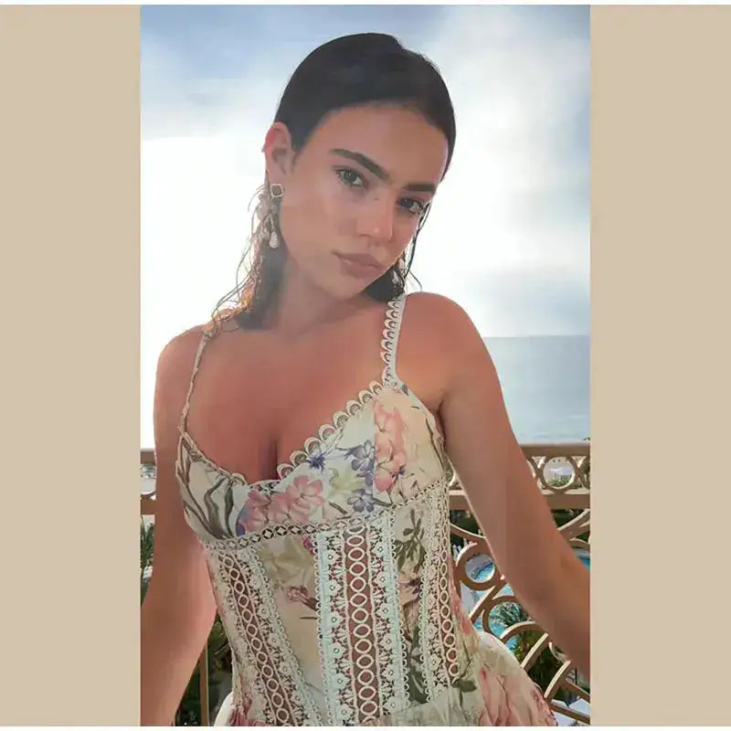 Floral Print Women&
