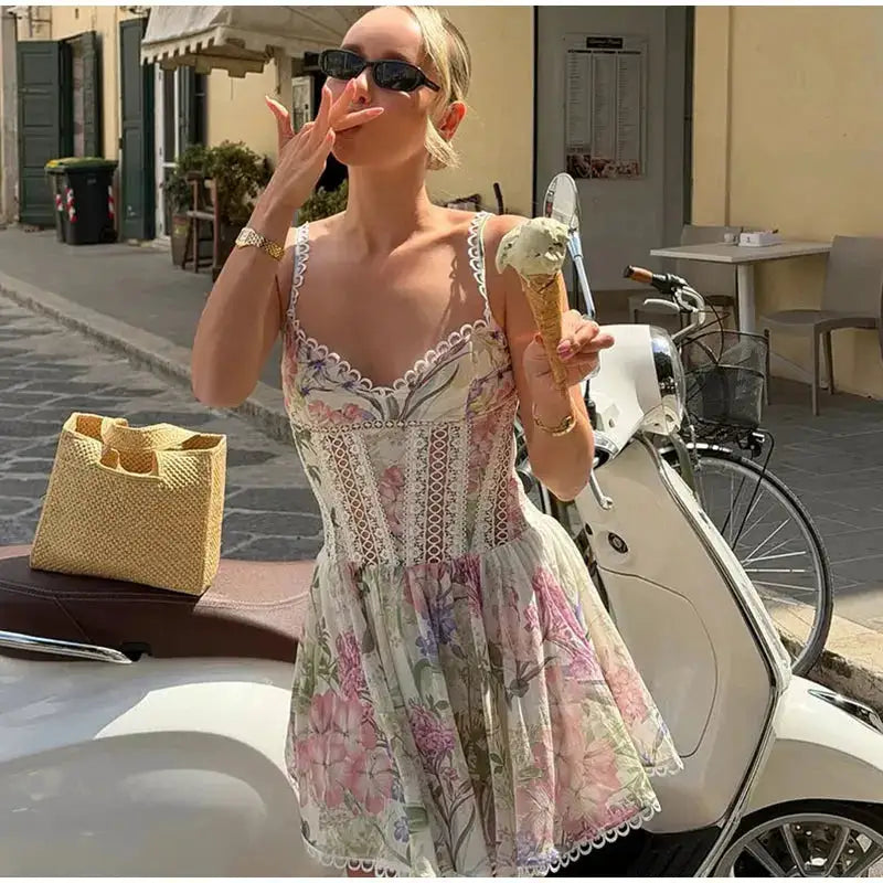 Floral Print Women&