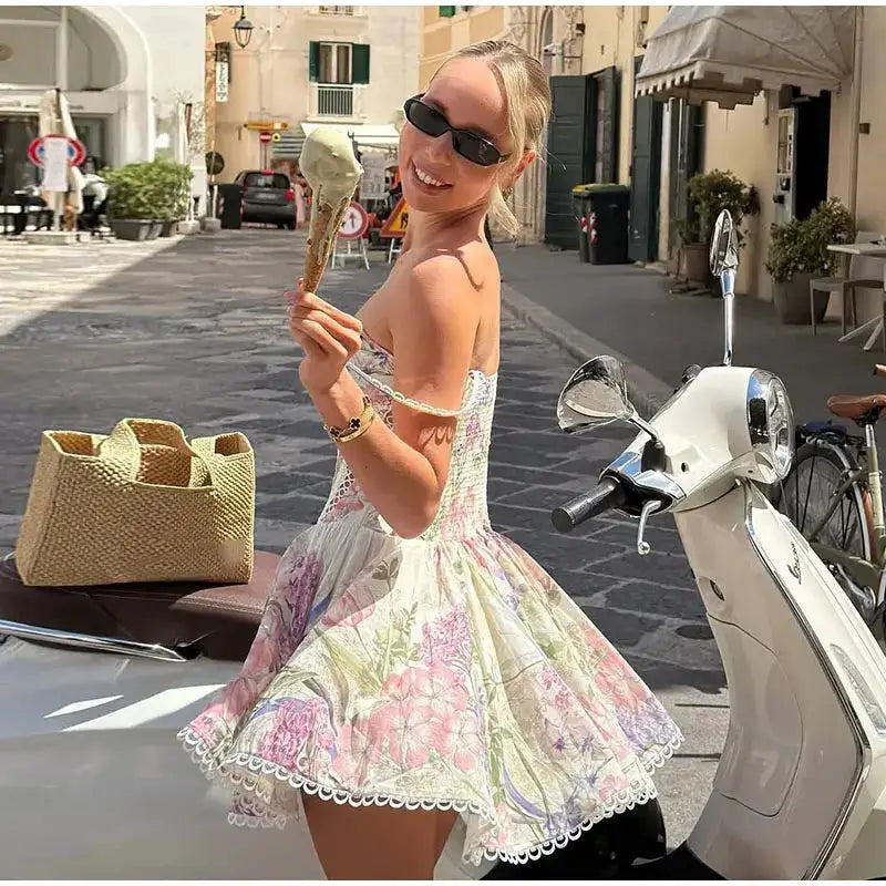 Floral Print Women&