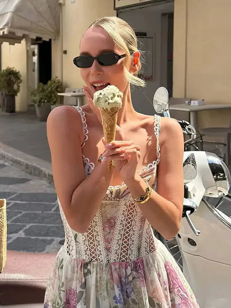 Floral Print Women&
