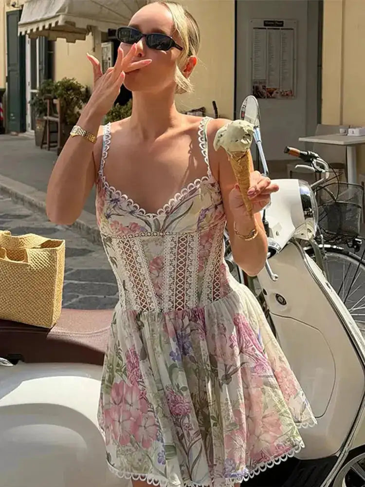 Floral Print Women&
