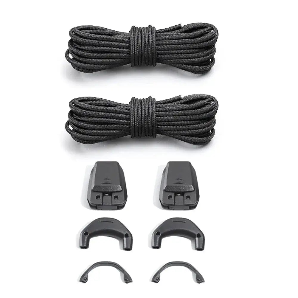 1Pair Without Ties Quick Lace Kit Round Tennis Creative No Tie Shoelaces Running Sneakers Shoelaces for Salomon Shoe Accessories by Dropshipman