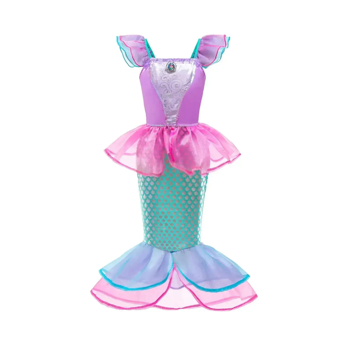 Girl Elsa Anna Dress Princess Costume Snow Queen Dress Baby Halloween Ariel Carnival Clothes Kids Cosplay Clothes Party Clothing by Dropshipman