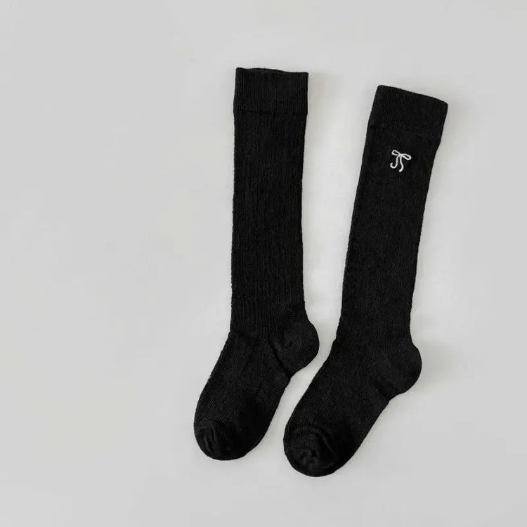 Summer Baby Hollow Out Socks Cute Bow Mesh Cotton Princess Knee High Socks Breathable Thin Non-slip Children Socks 2-12Years SHOPEZRA L.L.C.
