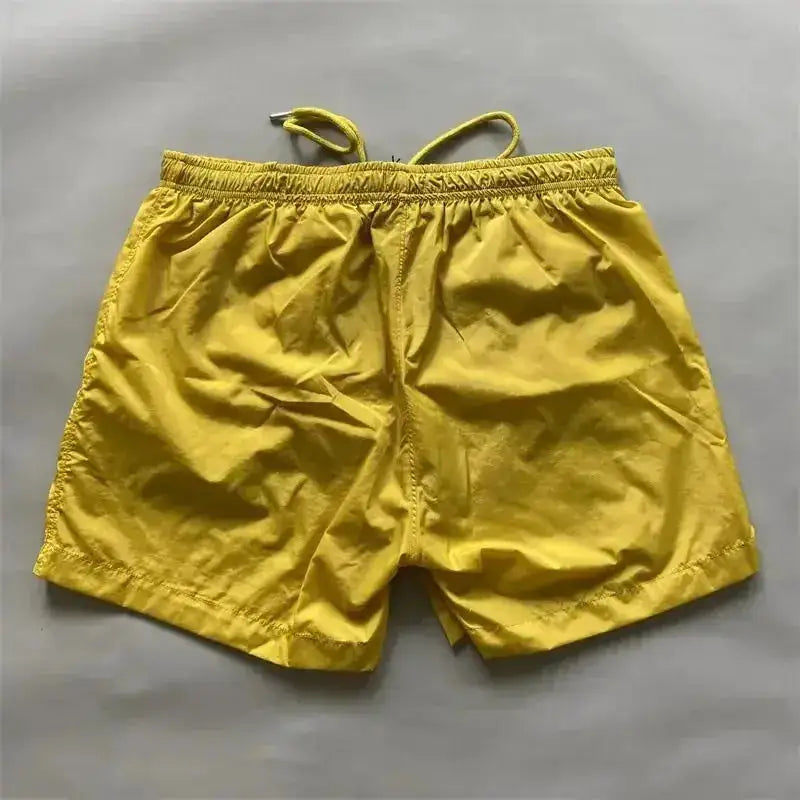 Top quality luxury knee-length summer youth leisure sports nylon shorts loose men&