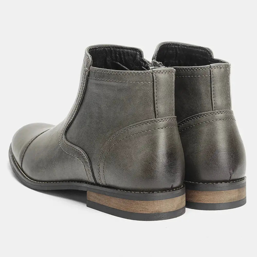 Boots Men Comfortable Fashion 2025 Brand Boots Leather by Dropshipman