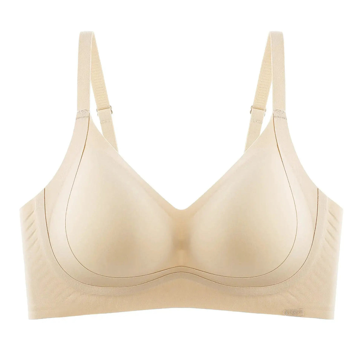 Kissy Series Underwear Traceless Push-up Vest Classic Sling-off Paramelia Non-rimless Bra by Dropshipman