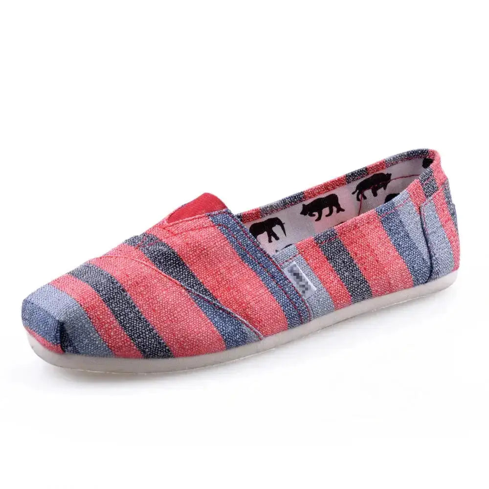Summer Blue Loafers Men Classic Canvas Flats Shoes Women Comfortable Breathable Men Casual Shoes Slip-on Espadrilles by Dropshipman