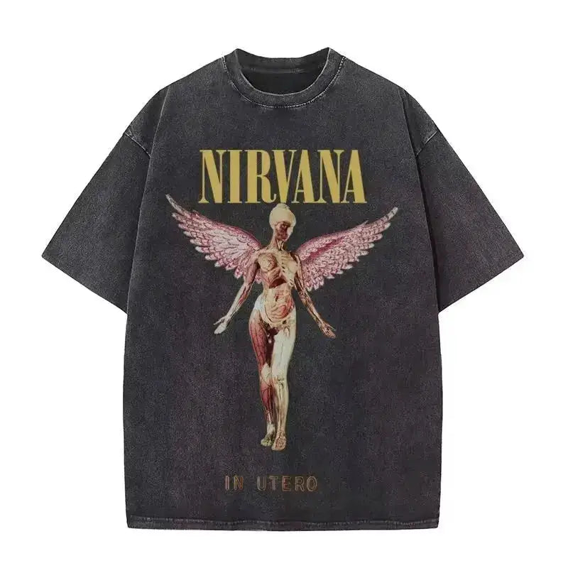 Nirvana rock band men&