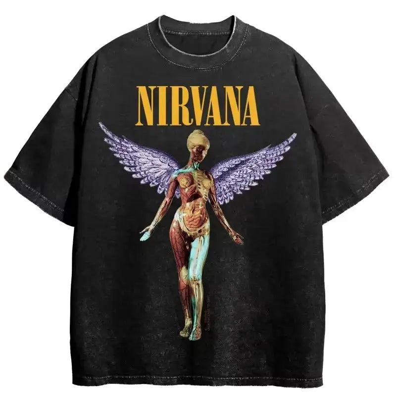 Nirvana rock band men&