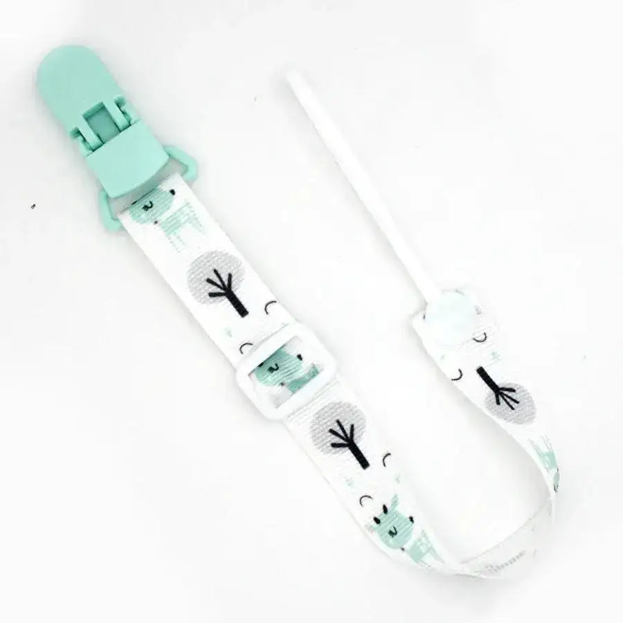 Fixed Button Baby Pacifier Clips Chains Ribbon Dummy Soother Holder Chains Anti-drop Buckle Strap for Pacifier Baby Feeding Gift by Dropshipman