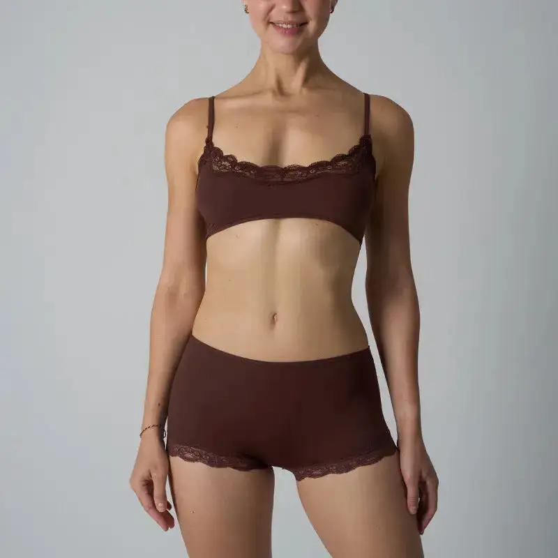 FITS EVERYDODY LACE SET Lace Underwear suit Naked Breathable French Bra Underwear Women by Dropshipman