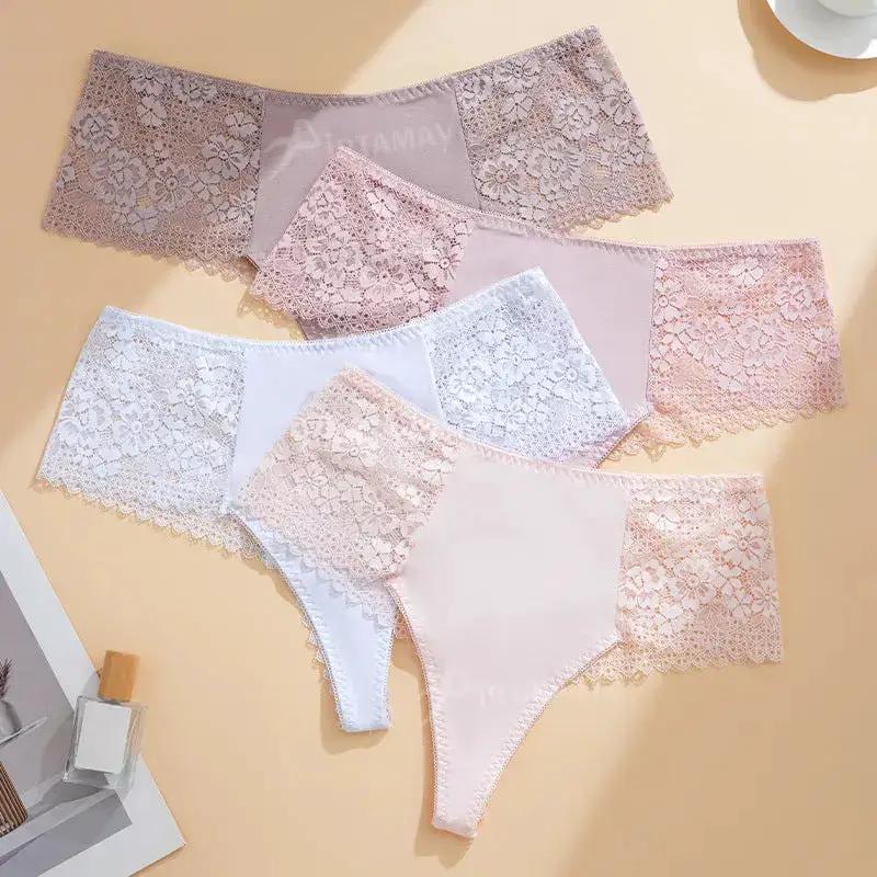 Sports Yoga Female Sexy Lace Splicing Underwear Women&
