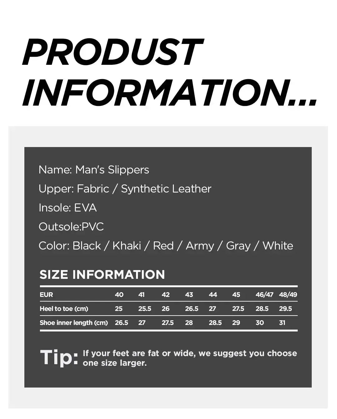 Slippers Men Air Cushion Design Slide Man Summer New PVC Soft Non-slip Men&