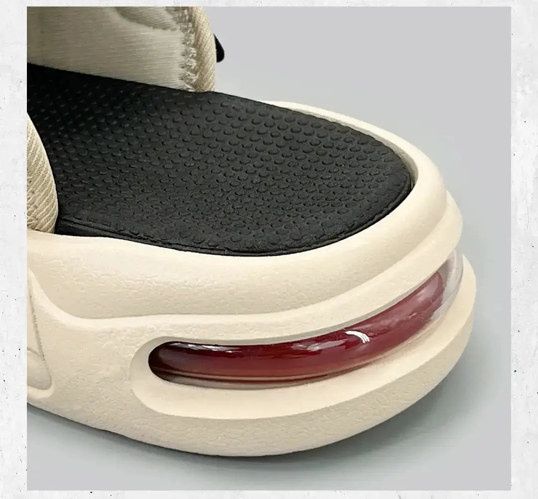 Slippers Men Air Cushion Design Slide Man Summer New PVC Soft Non-slip Men&