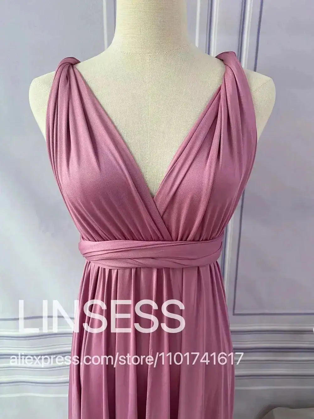 Multiway Maxi Dress Bridesmaid Dress Infinity Cocktail Dress Floor Length Bridesmaid Dress Maxi Dress for Bridesmaid Gifts by Dropshipman