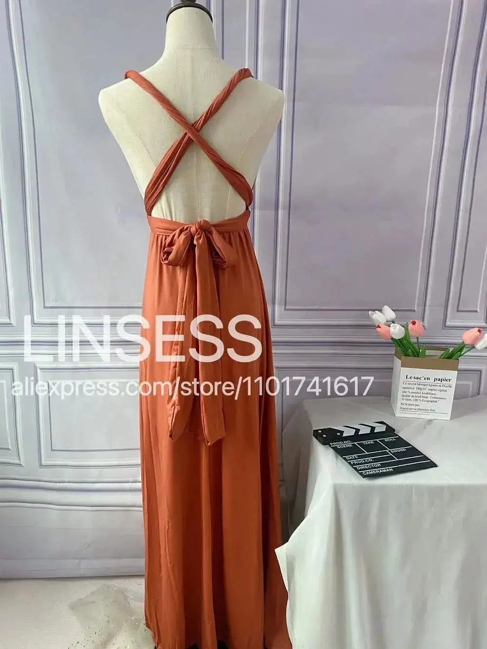 Multiway Maxi Dress Bridesmaid Dress Infinity Cocktail Dress Floor Length Bridesmaid Dress Maxi Dress for Bridesmaid Gifts by Dropshipman