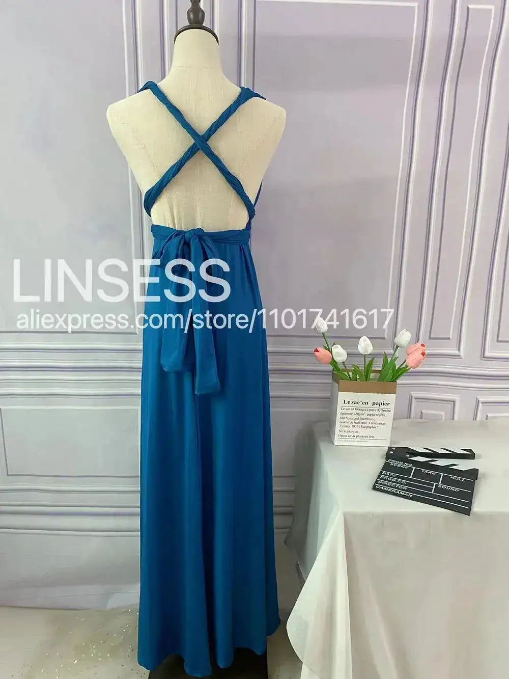 Multiway Maxi Dress Bridesmaid Dress Infinity Cocktail Dress Floor Length Bridesmaid Dress Maxi Dress for Bridesmaid Gifts by Dropshipman